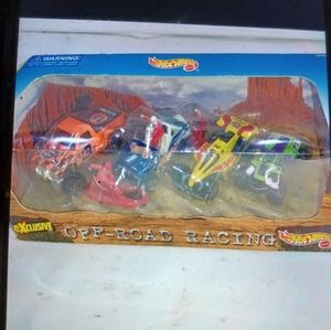 New Hot Wheel off road racing set of 4